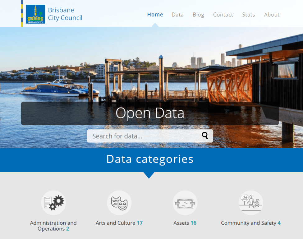 Brisbane City Council Open Data Portal