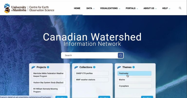 Canadian Watershed Information Network - Link Digital