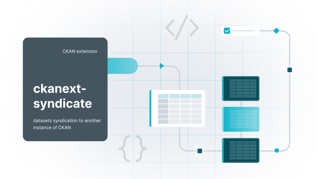 CKAN updates: improved ckanext-syndicate