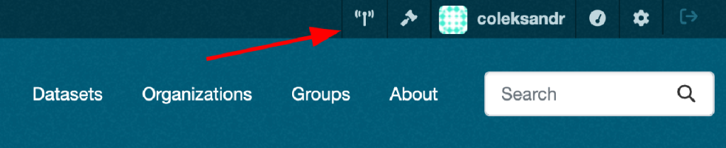 ckan-syndication dashboard