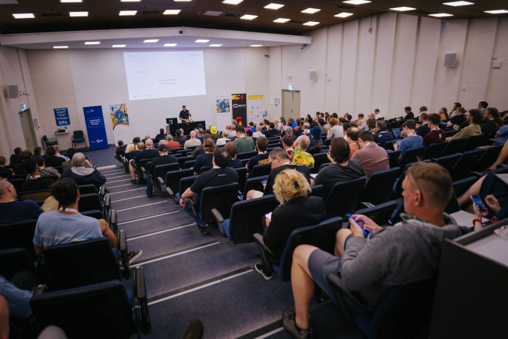 Photo: Everything Open Conference Canberra 2026 
Photo by: Daniel Black