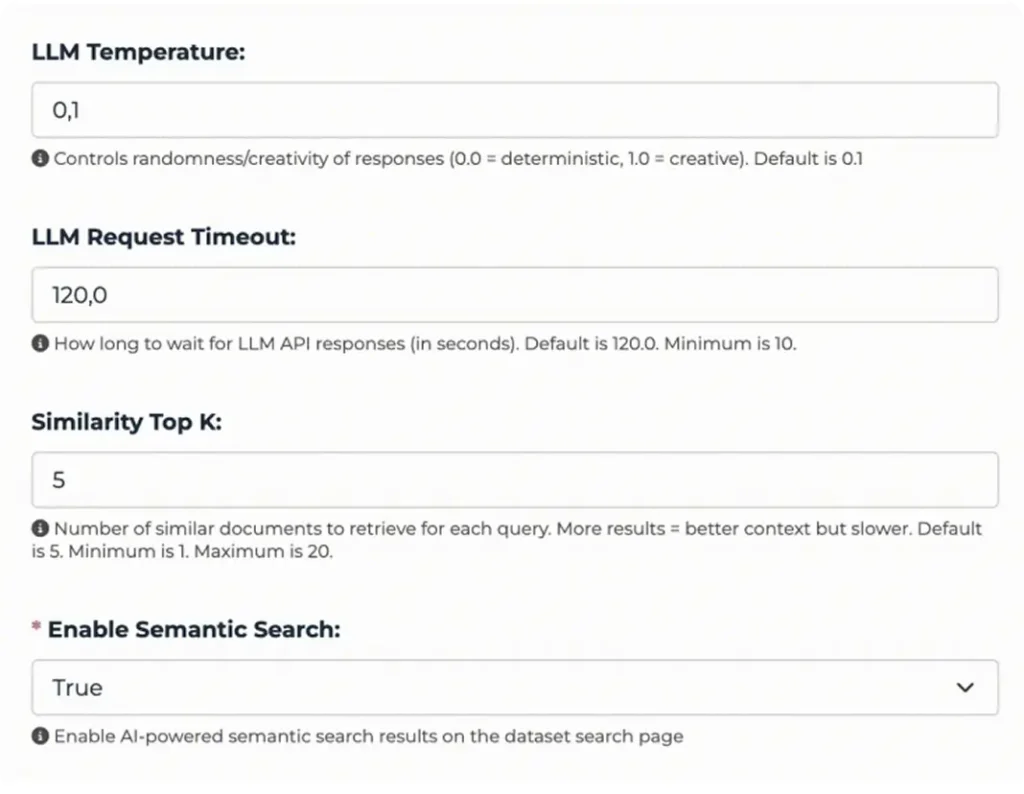 CKAN extension: Ask AI